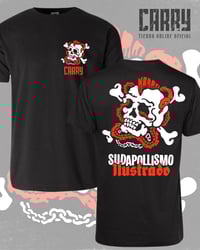 Sudapollismo Ilustrado - Camiseta Negra