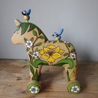Image 8 of folk style horse (spring thicket)