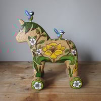 Image 11 of folk style horse (spring thicket)