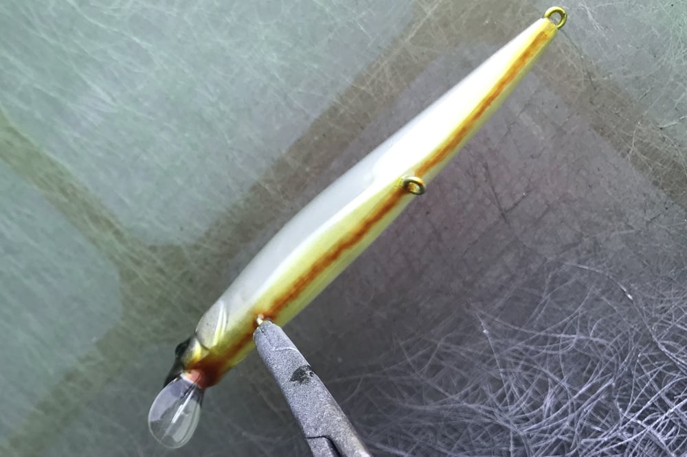 Custom Airbrushed Jerkbait TA 110JR 7845 - Image 5