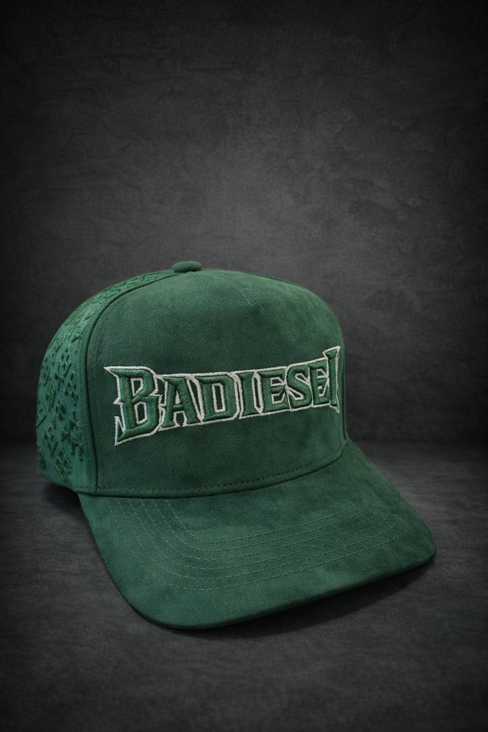 Image of Badiesel green hat snapback