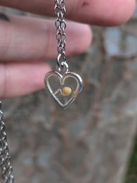 Image 1 of ROOTED in Love Minimalist Heart Necklace