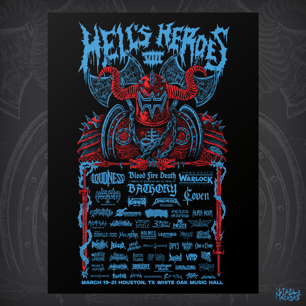 Image of Hell's Heroes VIII - Poster