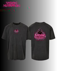 Image 2 of VISION NUTRITION - OVERSIZED ACID WASH TEE