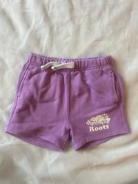 Image 1 of Roots Fleece Shorts with Bum Logo