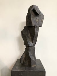 Image 1 of bronzed concrete sculpture