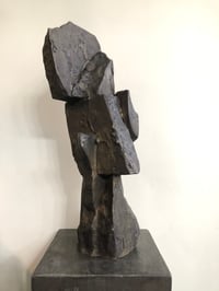 Image 4 of bronzed concrete sculpture