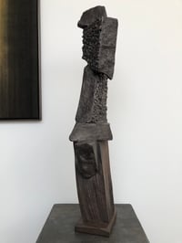 Image 5 of concrete and wood sculpture