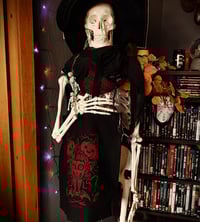 Image 2 of PUMPKIN WITCH  · handprinted tote bag