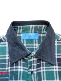Image 3 of Chemise Patchwork lune denim noir 