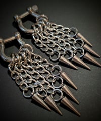 Image 1 of Waterfall Spikes Earweights 