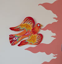 Image 2 of Wooden flying Fire Bird 