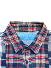 Image 3 of Chemise Patchwork 4 en 1 ( bleu/rouge )