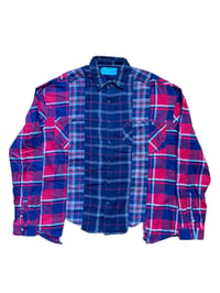 Image 2 of Chemise Patchwork 3 en 1 ( bleu/rouge )