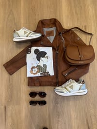 Image 7 of BIKER PIEL COGNAC MAURITIUS