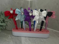 Image 1 of Pre-made Fancy Bow Pen