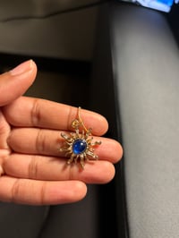 Image 2 of Blue sun necklace 