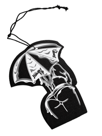 Melted Platinum Umbrella Girl Air Freshener (Limit:50)