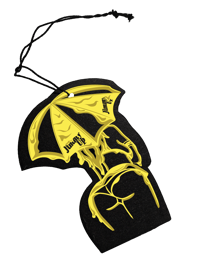 Melted Gold Umbrella Girl Air Freshener (Limit: 50)