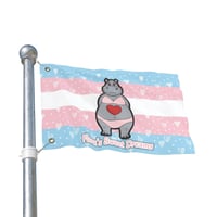 Image 3 of Flora's Sweet Trans Flag