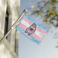 Image 4 of Flora's Sweet Trans Flag
