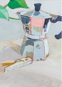 Image 1 of macchinetta (original 5" x 7" oil painting)