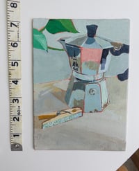 Image 2 of macchinetta (original 5" x 7" oil painting)