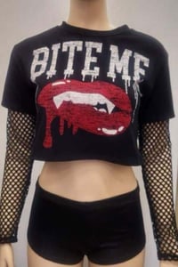 Cropped Bite Me DIVA Top