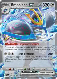 Empoleon ex - 070/094 - ME02: Phantasmal Flames - Near Mint
