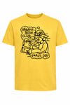 TSHIRT ( yellow ) : GRAFFITI BOOK CLUB