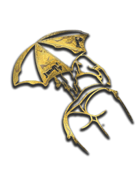 Melted Gold Umbrella Girl (Limit: 10)