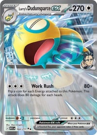 Larry's Dudunsparce ex - ME: Ascended Heroes - Near Mint