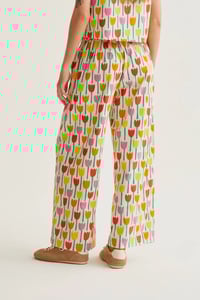 Image 2 of Pantalón con estampado tulipa