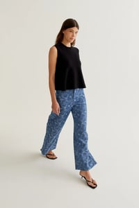 Image 5 of Pantalón con estampado Paisley