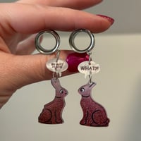 Funny Bunny Dangles (sizes 4g-2")
