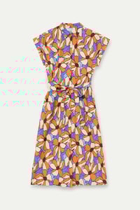 Image 5 of Vestido midi con estampado marigold