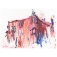 Image 1 of Tenements, Hyndland   - Soft Pastels and Charcoal on Paper 