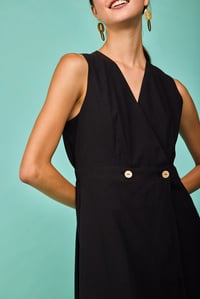 Image 1 of  Vestido Cudillero negro de Smile