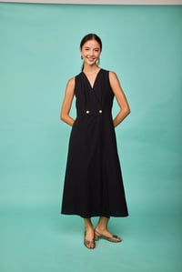 Image 3 of  Vestido Cudillero negro de Smile