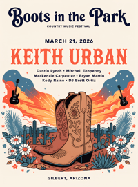 Unofficial Boots in the Park 2026 Poster