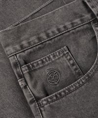 Image 4 of POLAR_BIG BOY DENIM :::WASHED GREY:::