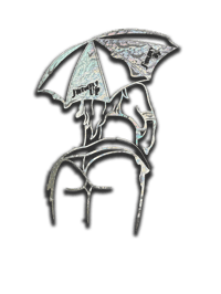 Melted Platinum Umbrella Girl (Limit: 10)