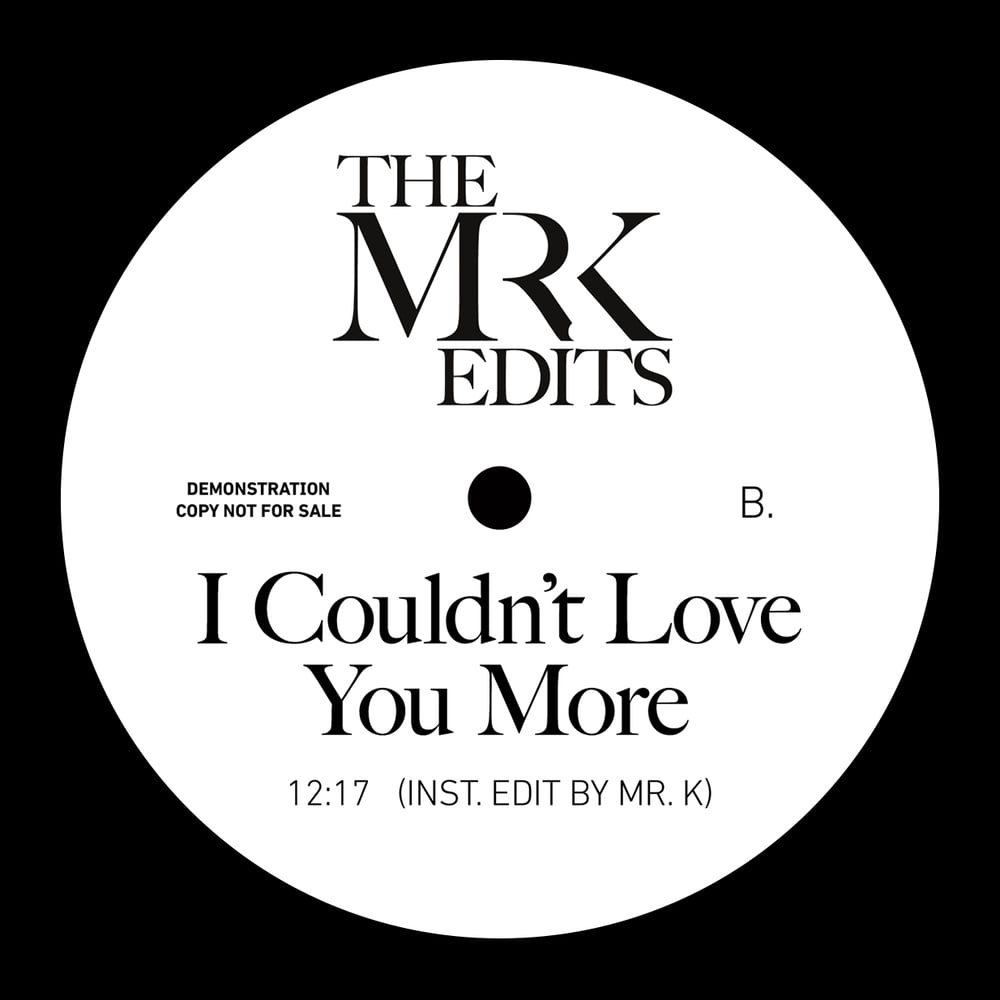 [12"] I Couldn't Love You More (RSD '26) — MXMRK-2078