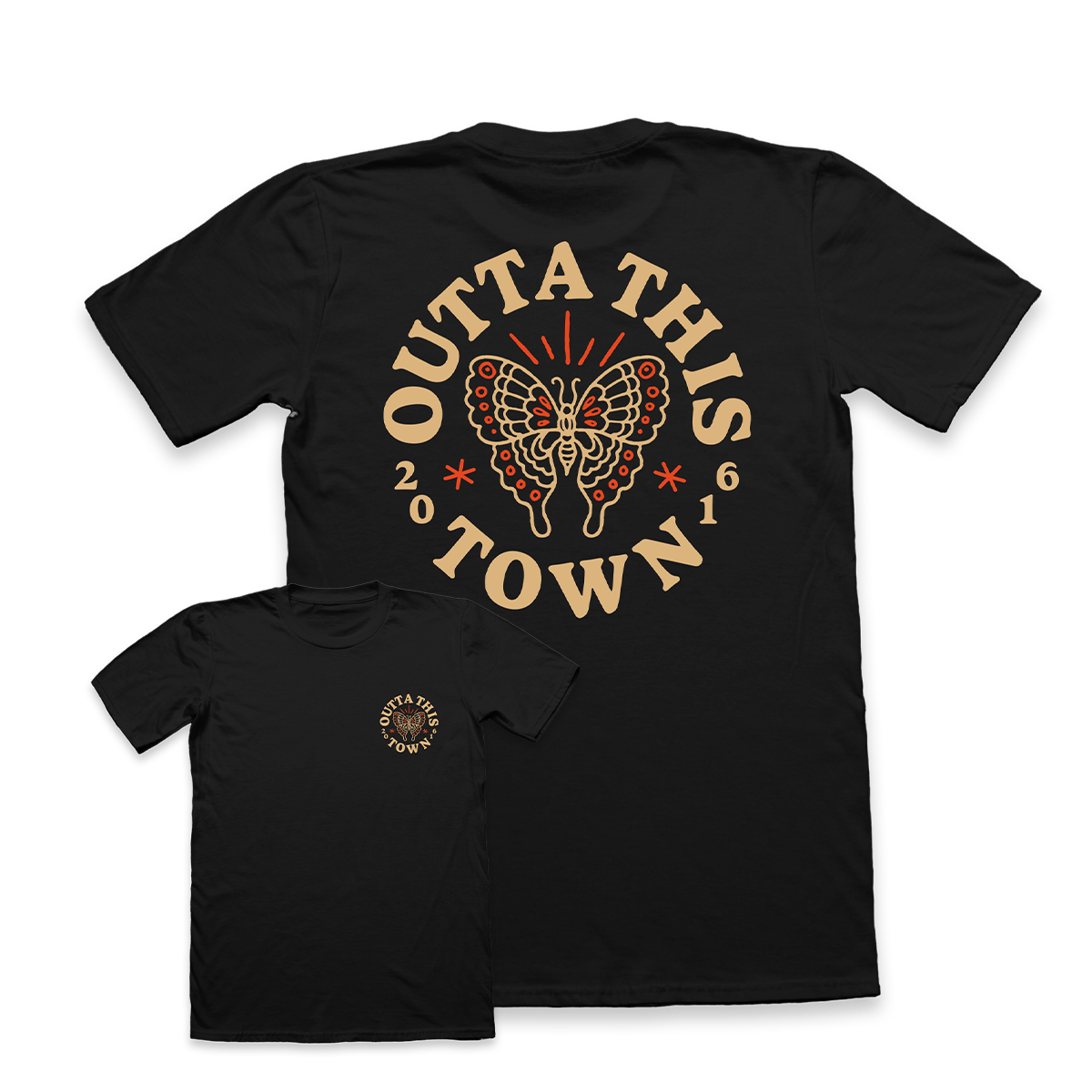 Image of Butterfly T-Shirt | Black 🦋