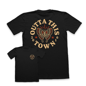 Image of Butterfly T-Shirt | Black 🦋