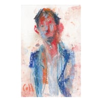Image 1 of Across The Room - Charcoal and Soft Pastels  on Paper 