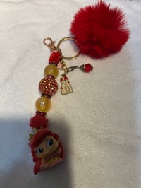 Image 3 of Beaded Book Dangles/Keychains