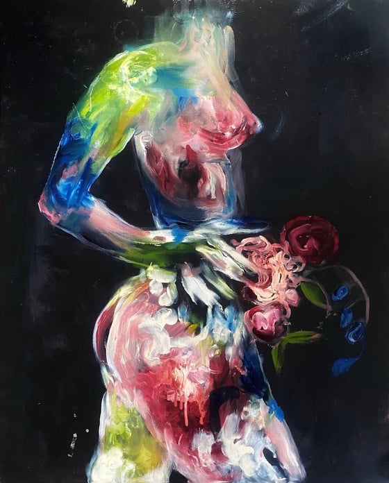 Image of Electro Body (Original Painting)