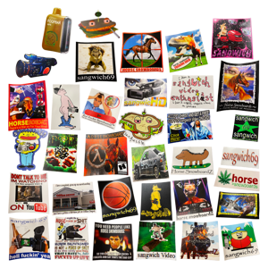 60 STICKERS 