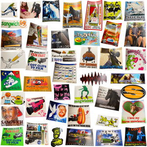 60 STICKERS 